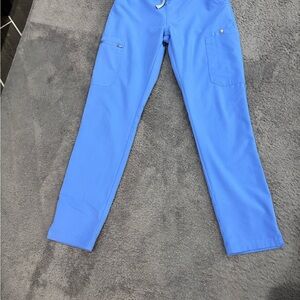 XS FIGS Ceil Blue Scrub Pants